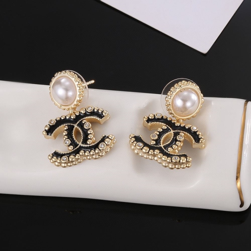 Ch*el earrings